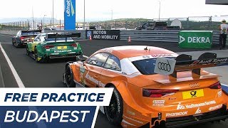 DTM Budapest 2017  Free Practice 2  RELIVE German [upl. by Ailegna970]