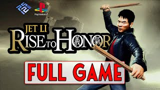 PS2 Jet Li  Rise To Honor  FULL GAME Walkthrough Gameplay 60FPS [upl. by Eelra794]