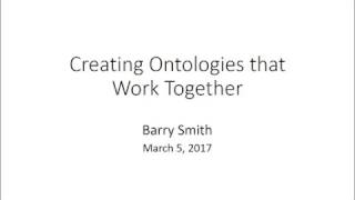 Creating Ontologies that Work Together [upl. by Suzanne]