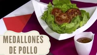 Receta Medallones de pollo en salsa de tamarindo [upl. by Fitzpatrick565]