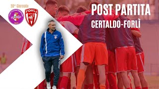 Mister Antonioli  Postpartita CertaldoForlì [upl. by Gersham486]