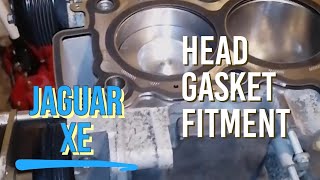 Jaguar XE Head Gasket Fitment [upl. by Mohammad]