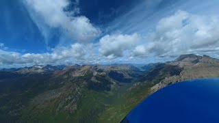 Glacier National Park flight and landing at Whitefish  Sept 7 23 [upl. by Aicram]