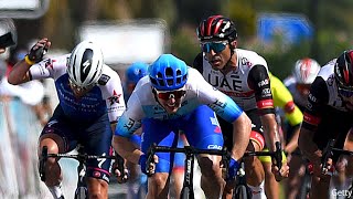 Mark Cavendish Boxed Out Upset After Final Tour Of Oman Sprint [upl. by Anniala]