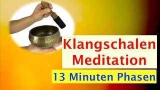 Klangschalen 13 Minuten Meditation Relax Monochord Entspannung [upl. by Rab]