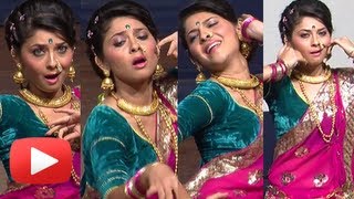 Sonalee Kulkarni Performs Lavani In Marathi Movie Zapatlela 2 3D [upl. by Annoyik]