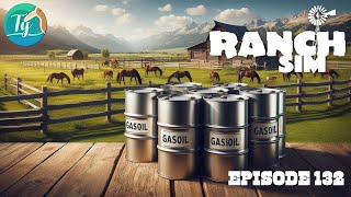 Ranch Simulator Routine quotidienne et une belle vente de gasoil en prime  Letsplay 132 [upl. by Erikson]