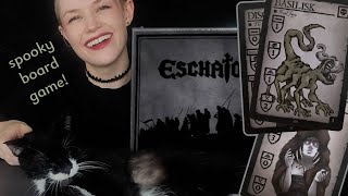 unboxing a 💀spooky👻 board game soft spoken asmr style [upl. by Landa]