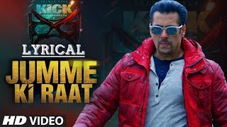 Jumme Ki Raat with LYRICS  Salman Khan  Jacqueline Fernandez  Mika Singh [upl. by Afihtan]