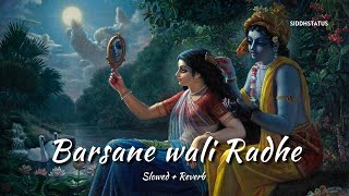 Radhe Radhe Barsane Wali Radhe Lofi Bhakti Bhajan  Siddhstatus [upl. by Questa659]