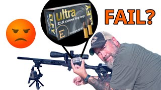 Eley Ultra 22LR Ammo Test [upl. by Barbey]