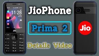 Jio Phone Prima 2 4G VoLTE feature Phone launched at Rs2799 on Amazon India [upl. by Onig]