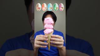 EATING LOCAL ICE CREAM WITH CONE asmr mukbang [upl. by Natam]