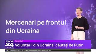 Românii care luptă pe frontul din Ucraina au fost dați în urmărire de Rusia [upl. by Nyllij]