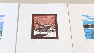 Shortcuts  an introduction to linocut printmaking with James Green [upl. by Parsifal]