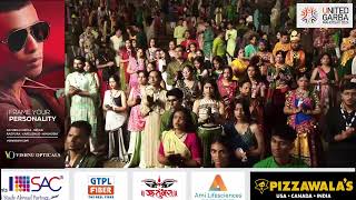 United Way Of Baroda  Garba Mahotsav 2024 By Atul Purohit  Day 2 [upl. by Hulbig]