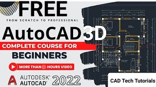 Part 2  BASICS OF AUTOCAD 3D [upl. by Brunhilde]