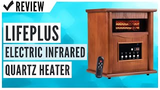 LifePlus Electric Infrared Quartz Heater Review [upl. by Zarihs]