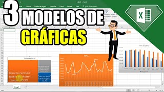 3 GRAFICAS EN EXCEL QUE DEBERÍAS DOMINAR  Graficar Datos Importantes en Excel graficas excelfacil [upl. by Nevet]