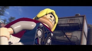 LEGO Marvel Super Heroes Walkthrough Part 7  Bifrosty Reception [upl. by Siclari125]