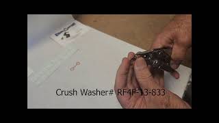 Mazda Rotary Engine Oil Metering Line Crush Washer [upl. by Nyasuh]