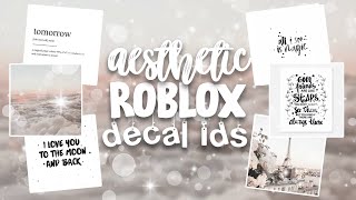 30 Aesthetic Bloxburg Decal Codes Roblox [upl. by Assirral]