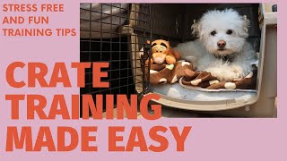 Crate training tips and games  Part 1 [upl. by Agee]