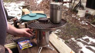 Biolite Camp stove 2 THE GRILL TOP [upl. by Most234]