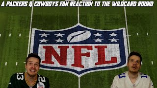 A Packers amp Cowboys Fan Reaction to the Wild Card Round [upl. by Bolen]