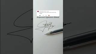 Learn Ahmad Signature Design  Elegant Calligraphy amp Handwriting [upl. by Dagna]