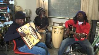 Haitian Musicians quotLakou Mizikquot Rehearsing at Dartmouth [upl. by Tanhya]