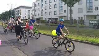 Kidical Mass Bonn am 07092024 durch Auerberg [upl. by Eissirhc]