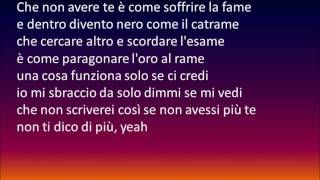 Gemitaiz  CANZONE TRISTE  Lyrics testo [upl. by Nytsrik]