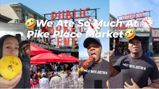 Pike Place Market Food Tour Seattle Washington [upl. by Sauder]