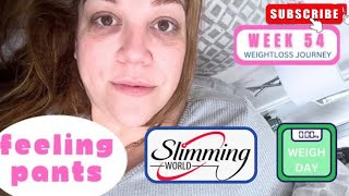 Slimming World weightlossjourney Week 54 weightloss  poorly sick [upl. by Anelim435]