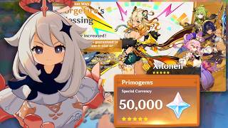 What Can 50000 PRIMOGEMS Get You On Xilonens Banner Genshin Impact [upl. by Annecorinne]