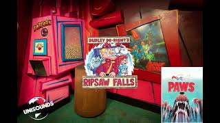 Dudley Do Rights Ripsaw Falls 1999 Yukon Theater Area loop At the Movies [upl. by Meehyrb25]