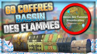 LOCALISATION TOUS LES COFFRES DU BASSIN DES FLAMMES INNOMBRABLES  Natlan MAJ 50  Genshin Impact [upl. by Noami917]