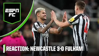 HUGE PRAISE for Bruno Guimaraes after Newcastle’s win vs Fulham 👀  ESPN FC [upl. by Graniah]