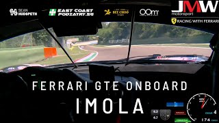 Ferrari 488 GTE Evo Onboard Lap  Imola 2022 ELMS [upl. by Orman]