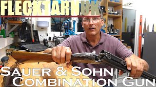 68 The Sauer amp Sohn Combination Gun  Shotgun Hunting Rifle and Varminter All in One [upl. by Htes]