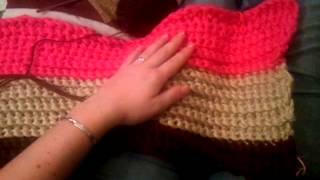 Navajo crochet baby blanket [upl. by Sirahc495]