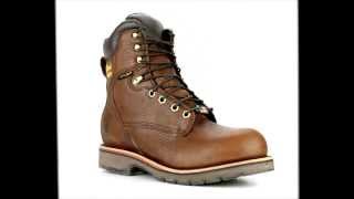 Mens Chippewa Boots 25227 Steel Toe Waterproof Work Boot  SteelToeShoescom [upl. by Biegel93]