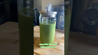 Healthy Green Smoothie  Healthy Breakfast Idea recipe [upl. by Edgar]