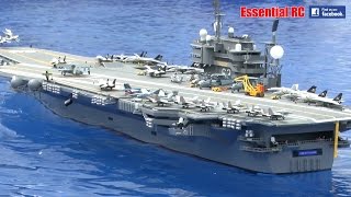 GIANT SCALE RC USS KITTY HAWK CV63 SUPER Aircraft Carrier [upl. by Azar]