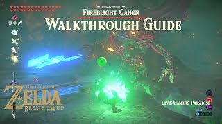 Breath of the Wild  EX Champion Daruks Song DLC 2 Illusory Realm Fireblight Ganon [upl. by Kyd155]