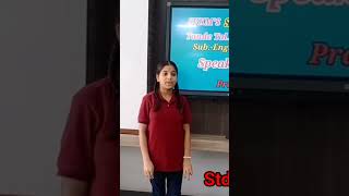 SVKMS Shirpur60 Tande Speaking Skill Practice [upl. by Lraed374]