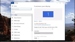 Windows 10  How To Change Screen Resolution and Size [upl. by Washko558]