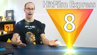 HitFilm Express 8 Review  New Features Tutorial [upl. by Rimidalb]