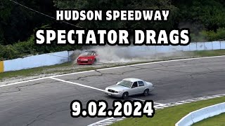 90224 Hudson Speedway Spectator Drags All Rounds Labor Day Weekend 2024 [upl. by Acimaj277]